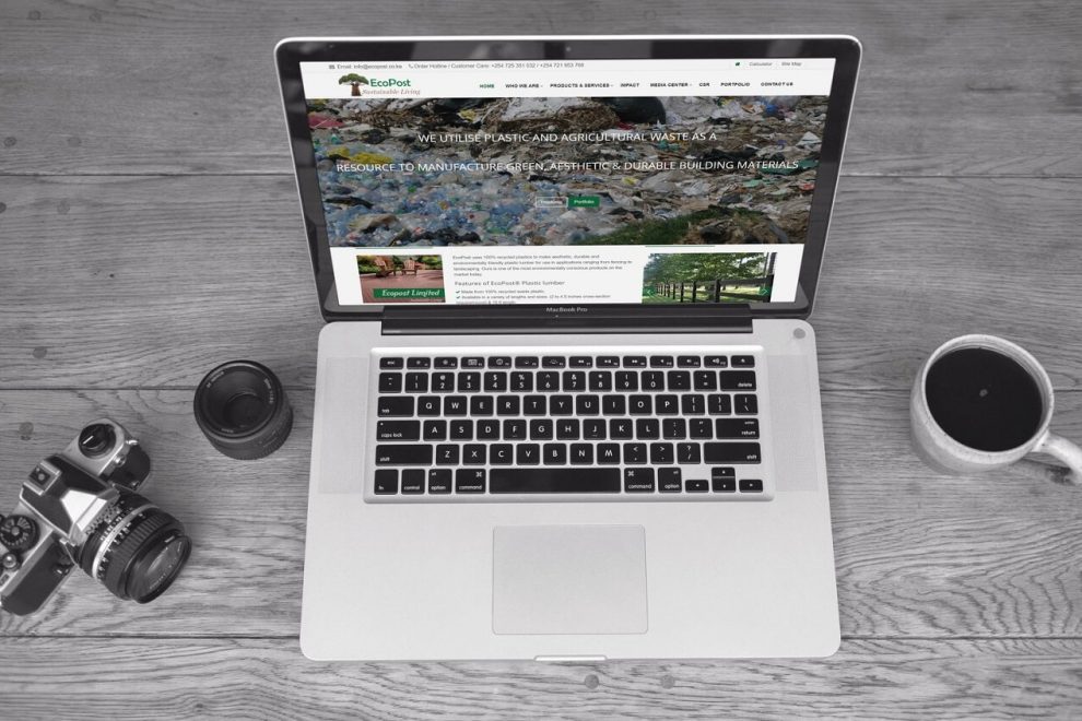 Notebook Screen web design in kenya